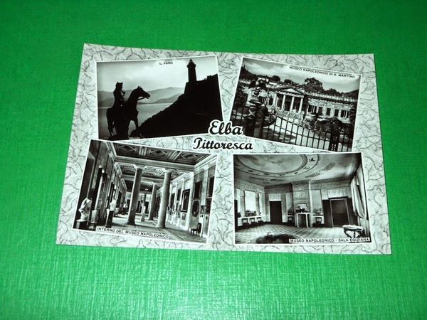 Cartolina Elba Pittoresca - Vedute diverse 1959