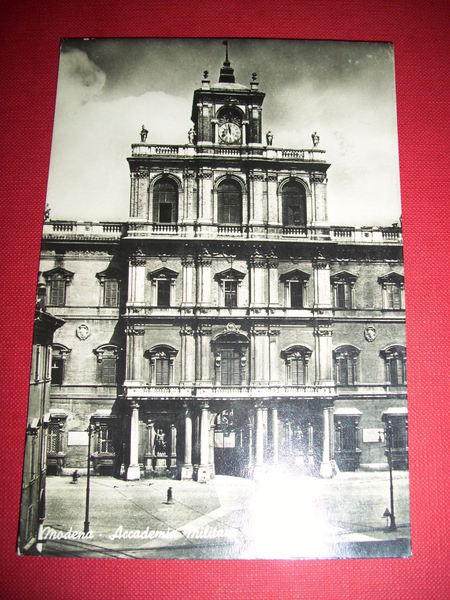 Cartolina Modena - Accademia Militare 1947