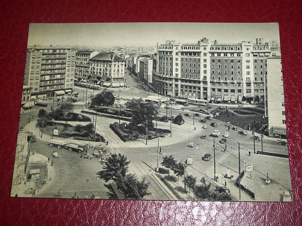 Cartolina Milano - Piazzale Loreto 1950 ca