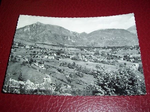 Cartolina Bratto e Dorga - Panorama generale 1956