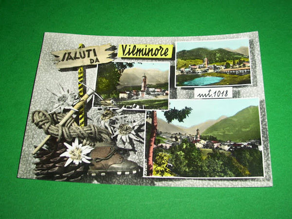 Cartolina Vilminore - Vedute diverse 1963