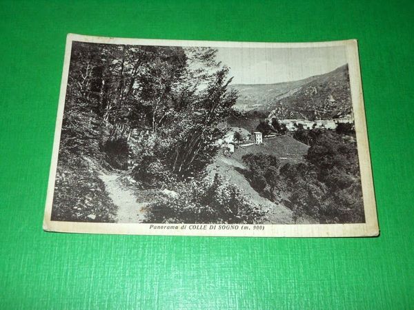 Cartolina Colle di Sogno - Panorama 1955 ca
