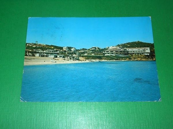 Cartolina Baia Sardinia - Veduta 1976