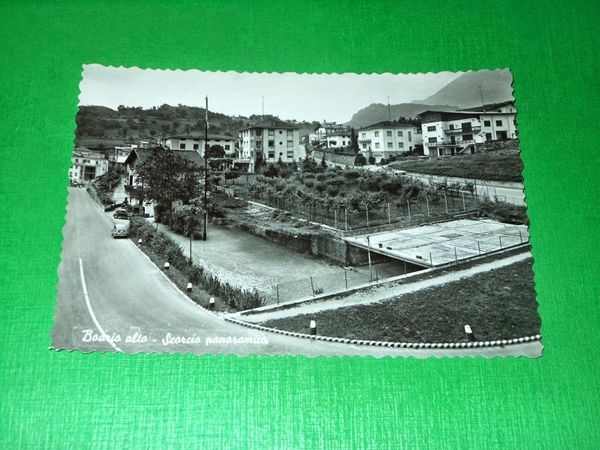 Cartolina Boario alto - Scorcio panoramico 1955 ca