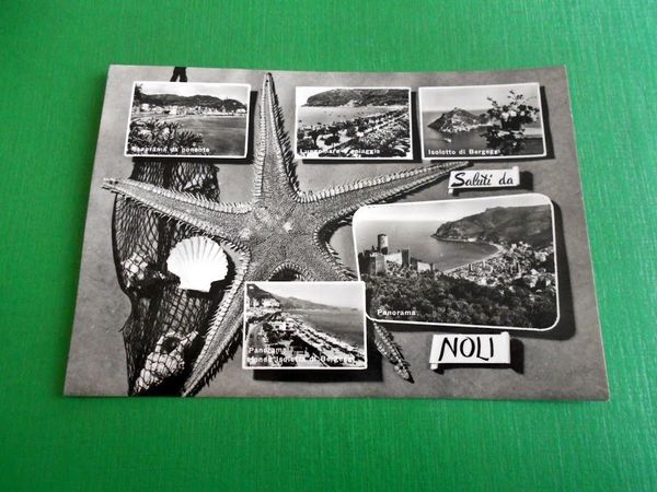 Cartolina Saluti da Noli - Vedute diverse 1960