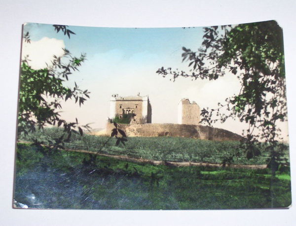 Cartolina Cazzano di Tramigna - Il Castello 1966.