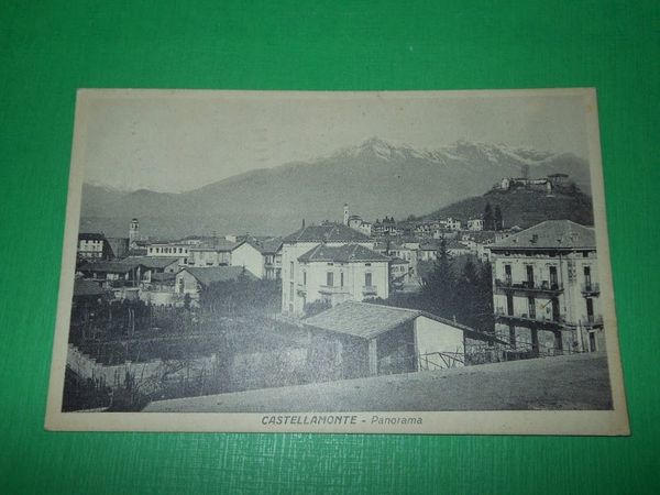 Cartolina Castellamonte - Panorama 1932