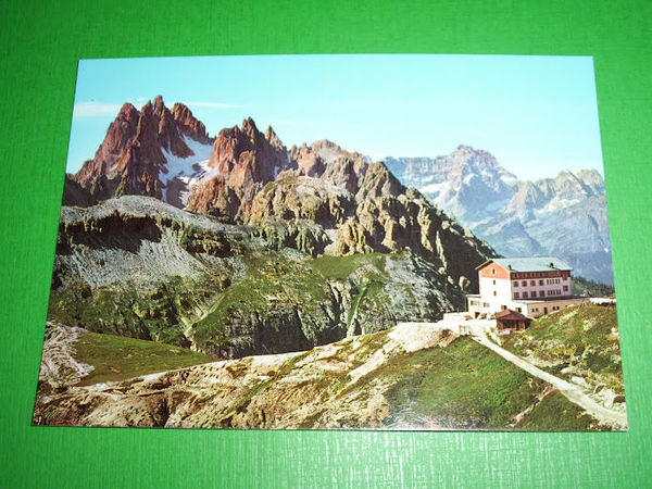Cartolina Dolomiti - Rifugio Auronzo alle Tre Cime 1970 ca