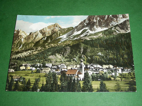 Cartolina Borca di Cadore - Panorama 1961