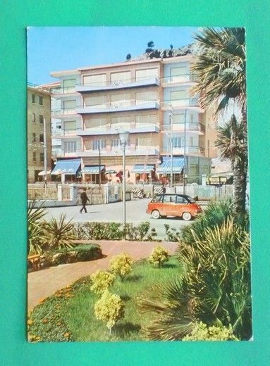 Cartolina Hotel Mediterranèe - Spotorno - 1963