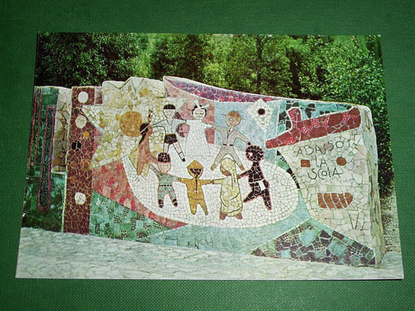 Cartolina Collodi - Parco Monumentale di Pinocchio 1960 ca