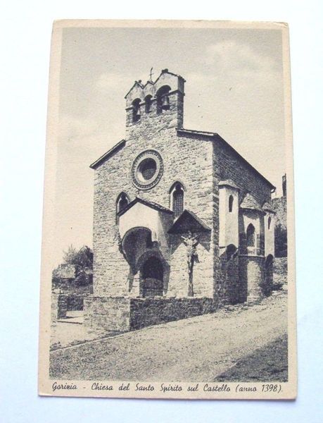 Cartolina Gorizia - Chiesa del Santo Spirito 1940 ca