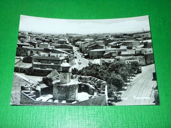 Cartolina Porto Torres - Panorama 1960 ca. #