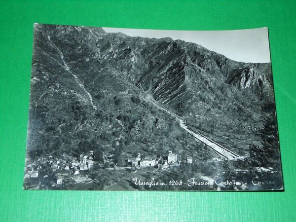 Cartolina Usseglio - Frazione Cortevizio - Cascine 1964
