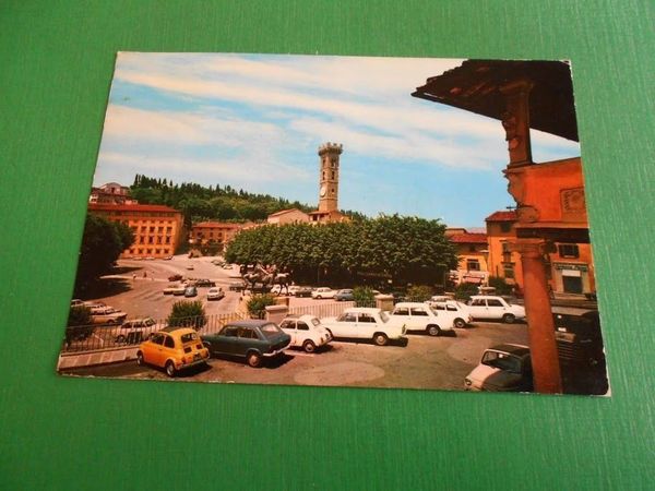 Cartolina Fiesole - Piazza Mino 1973.