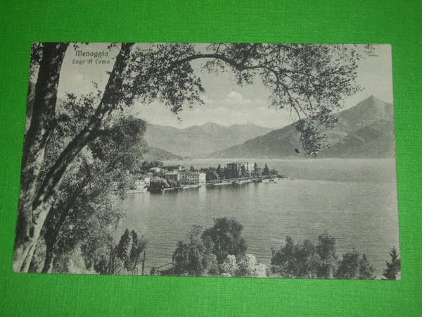 Cartolina Menaggio - Lago di Como - Panorama 1939