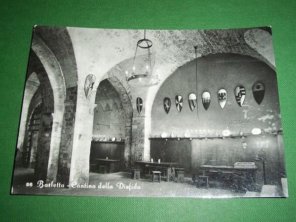 Cartolina Barletta -- Cantina della Disfida 1960
