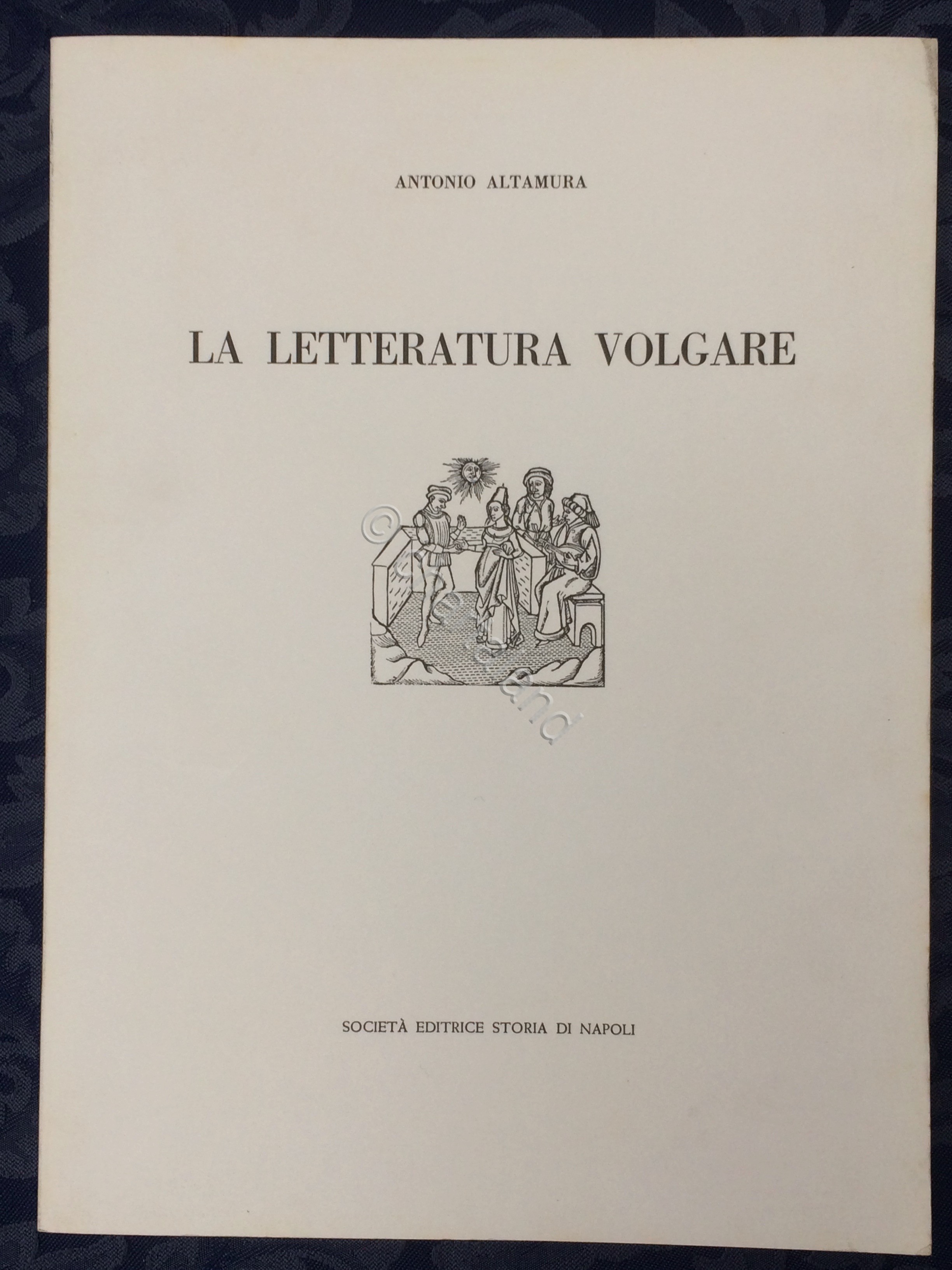 A. Altamura - La Letteratura Volgare - Estratto dal IV …
