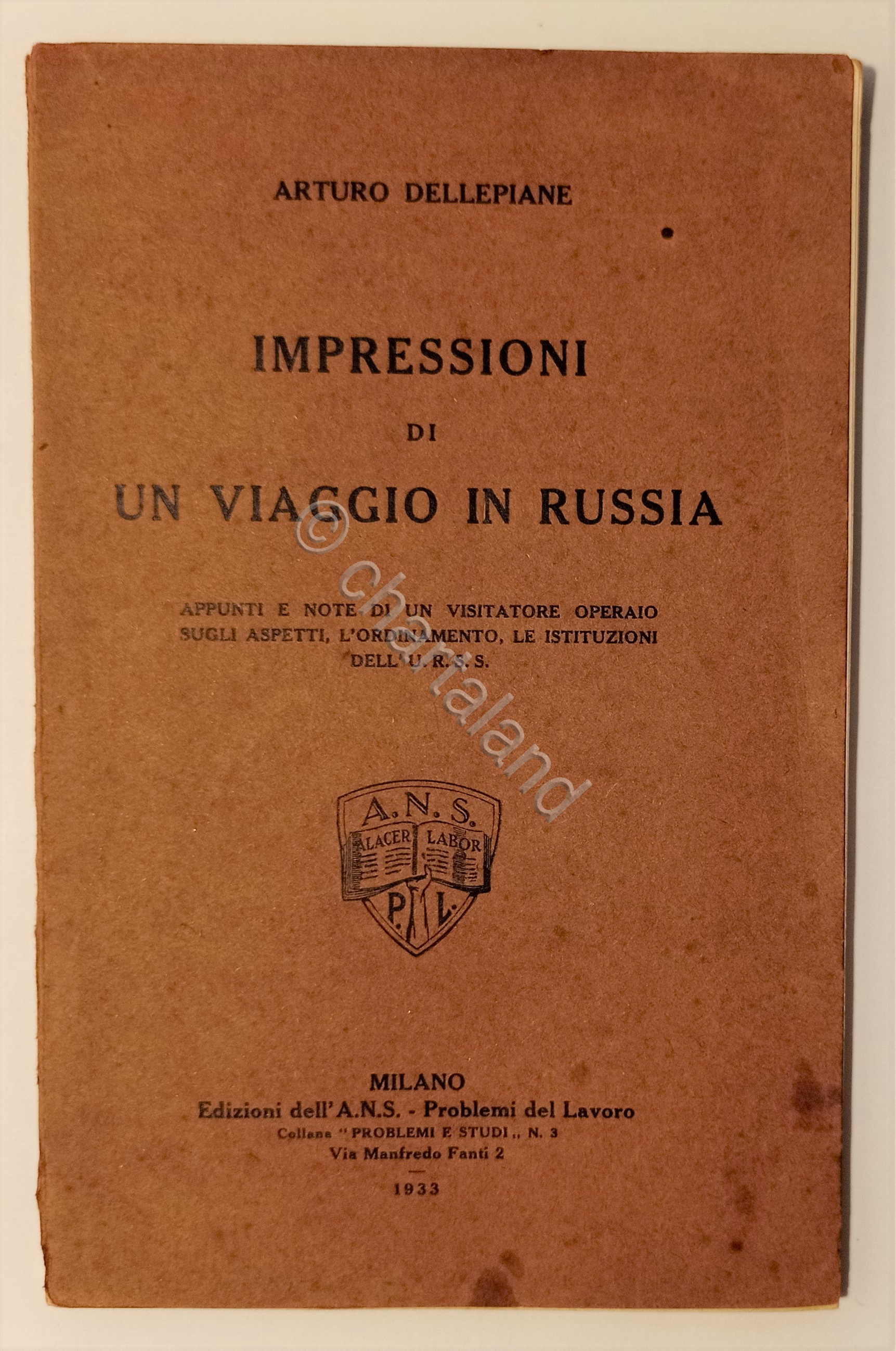 A. Dellepiane - Impressioni di un viaggio in Russia - …