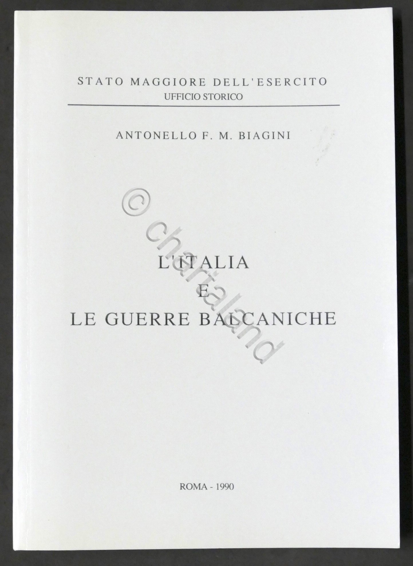 A. F. M. Biagini - L'Italia e le guerre balcaniche …