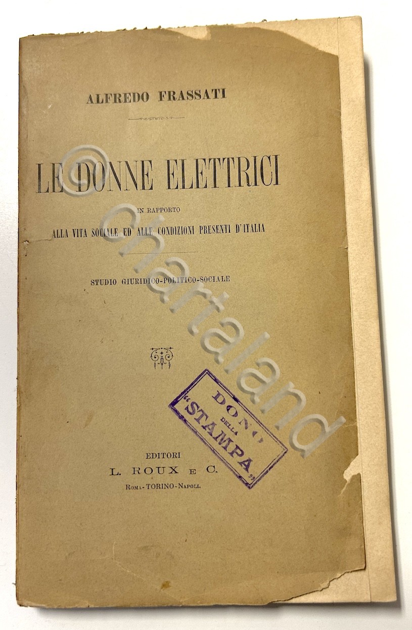 A. Frassati - Le donne elettrici in rapporto a vita …