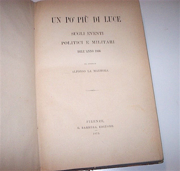 A. La Marmora - Un po' più di luce su …