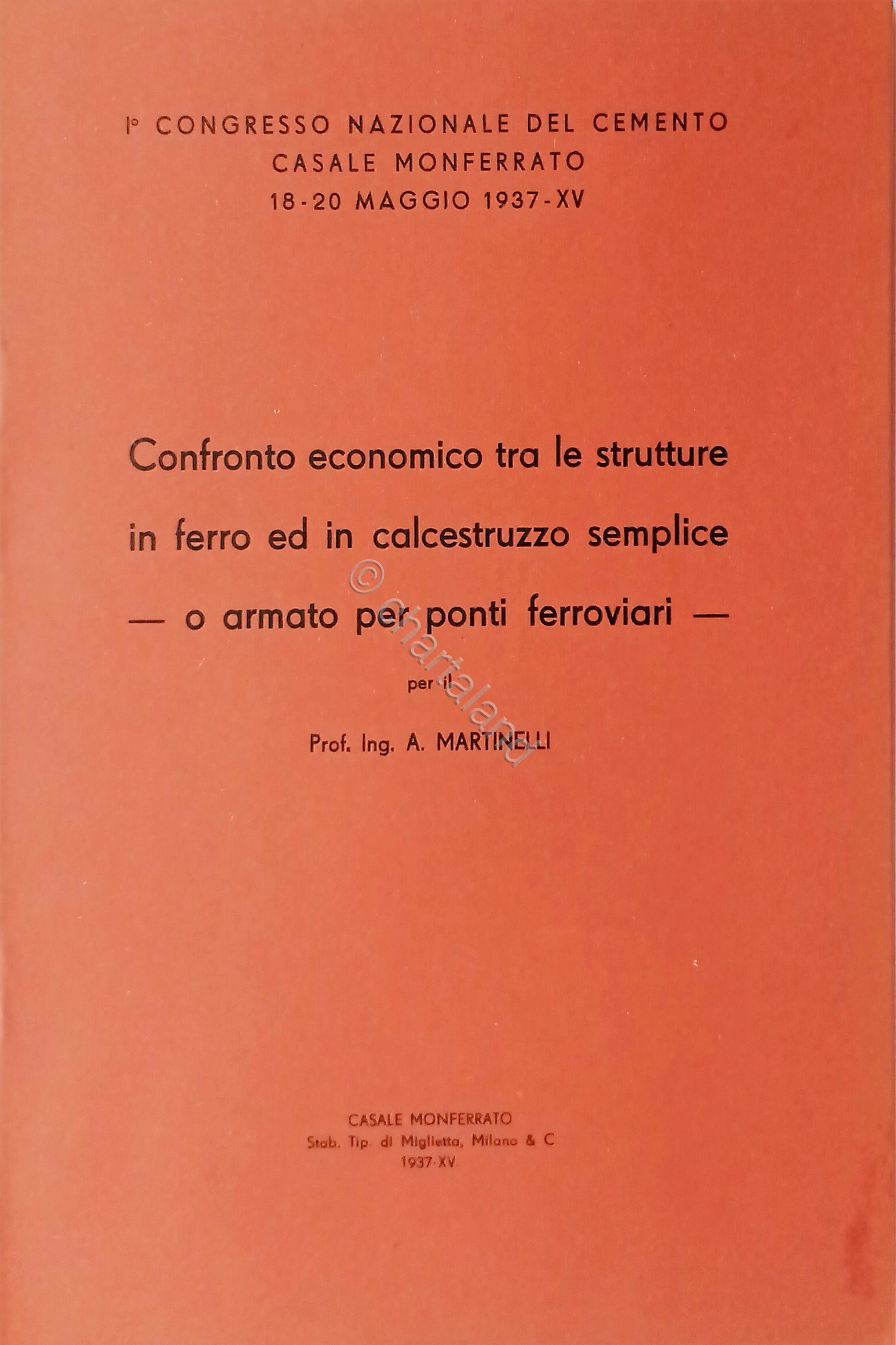A. Martinelli - Confronto economico tra strutture in ferro ed …