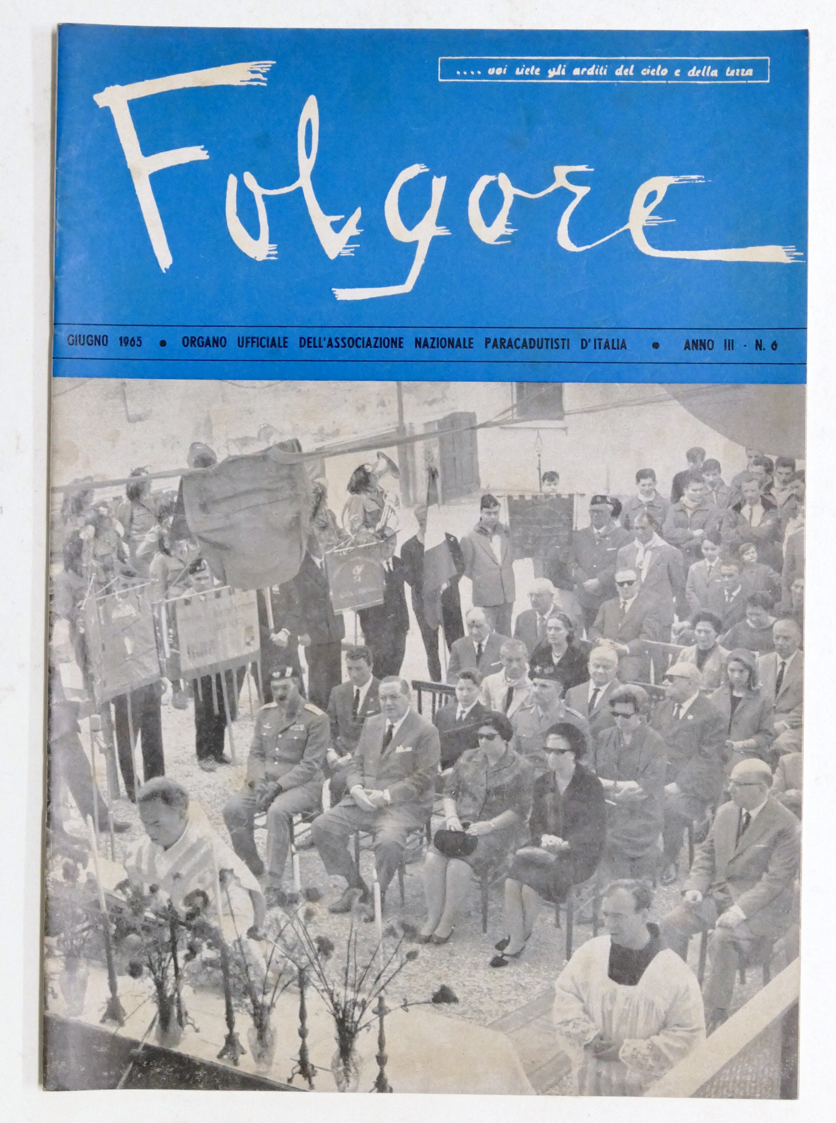 Aeronautica - Folgore - Giornale dei Paracadutisti - N. 6 …