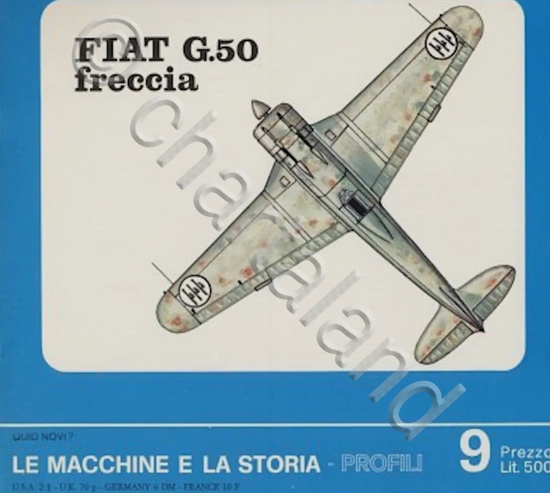 Aeronautica - Macchine e storia Profili - FIAT G. 50 …