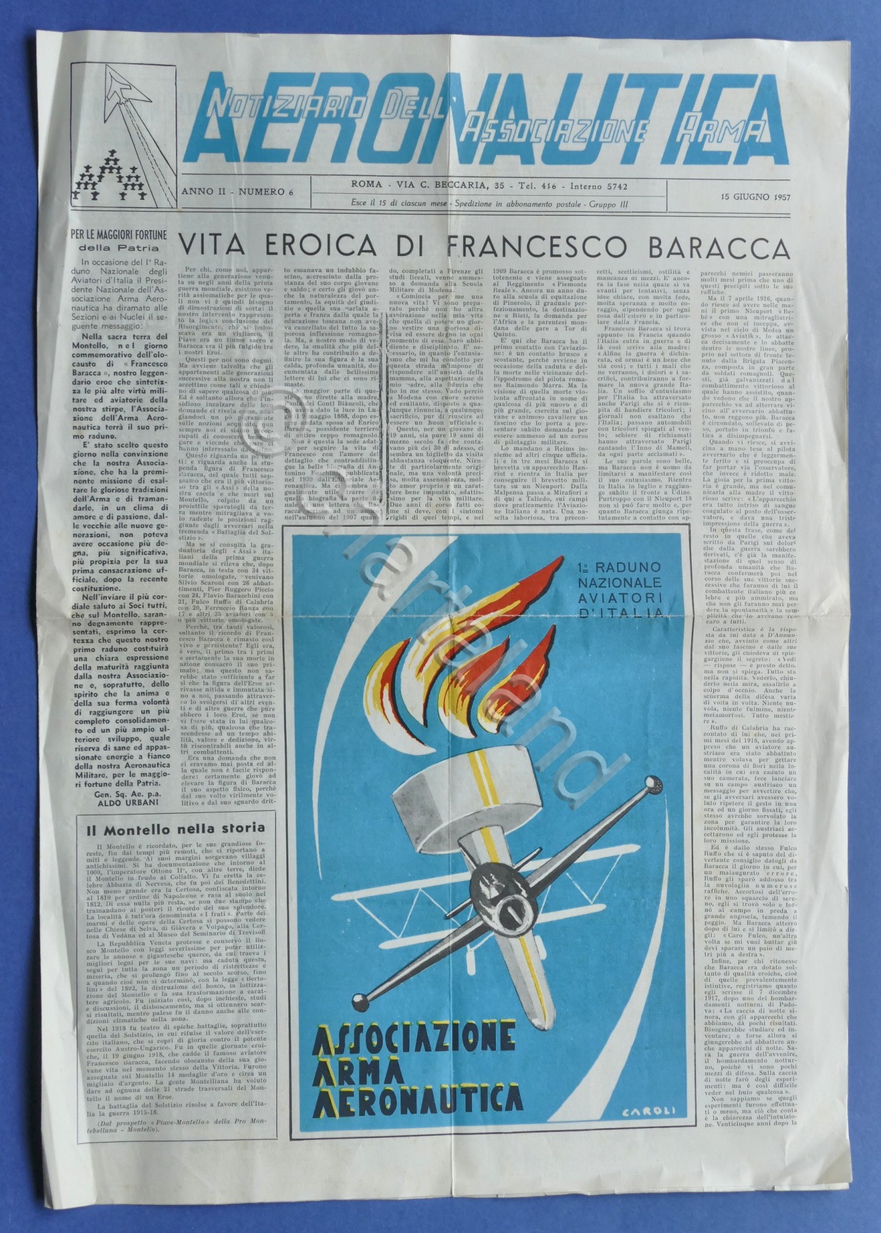 Aeronautica - Notiziario dell'Associazione Arma - N. 6 - giugno …