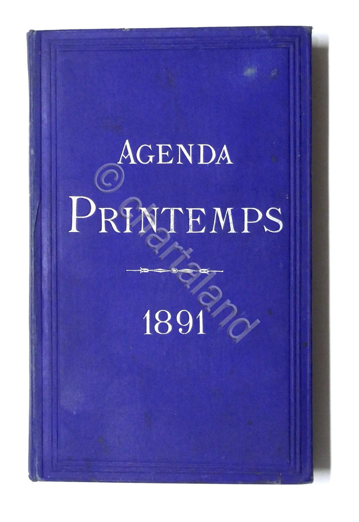 Agenda Printemps 1891 - Grands Magasins du Printemps