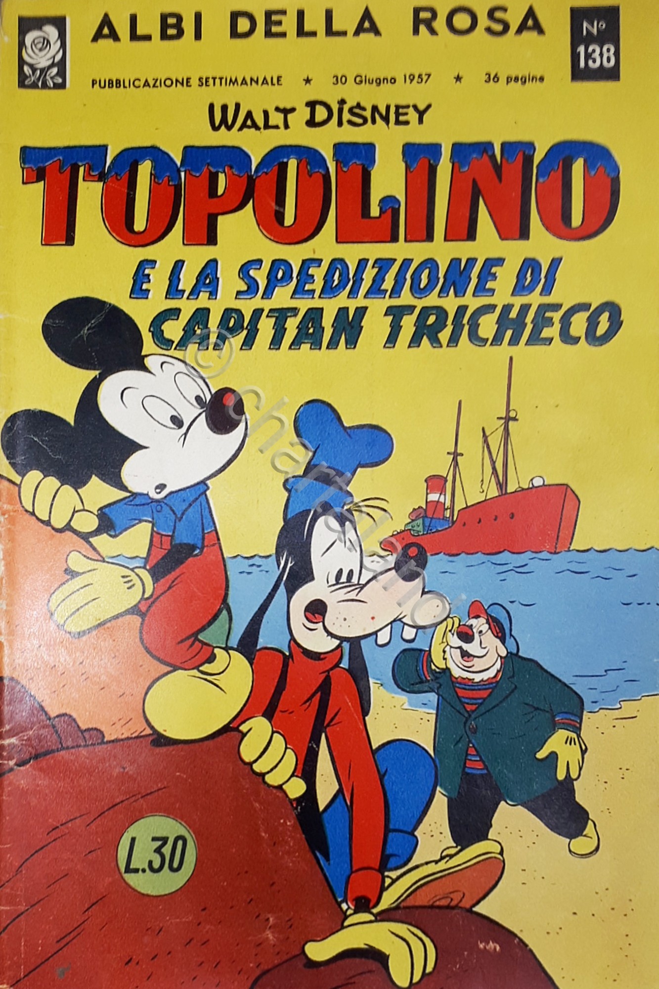 Albi della Rosa N. 138 - Topolino e la spedizione …