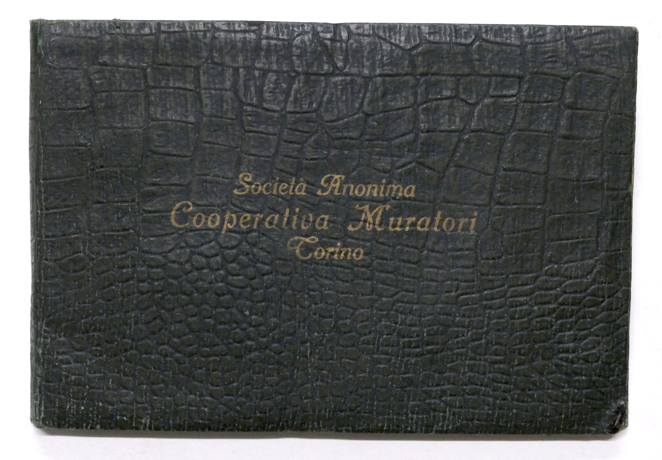 Album Brochure Società Anonima Cooperativa Muratori - Torino - 1921