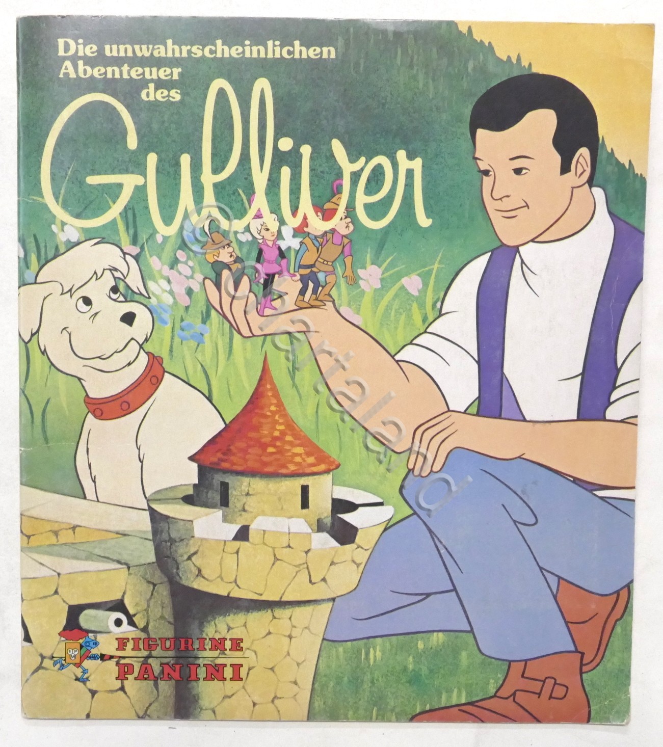 Album Figurine Panini - Die unwahrscheinlichen Abenteuer des Gulliver - …