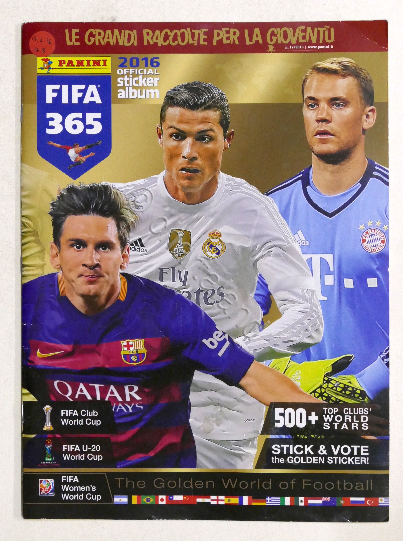 Album Figurine Panini Calciatori FIFA 365 - 2016