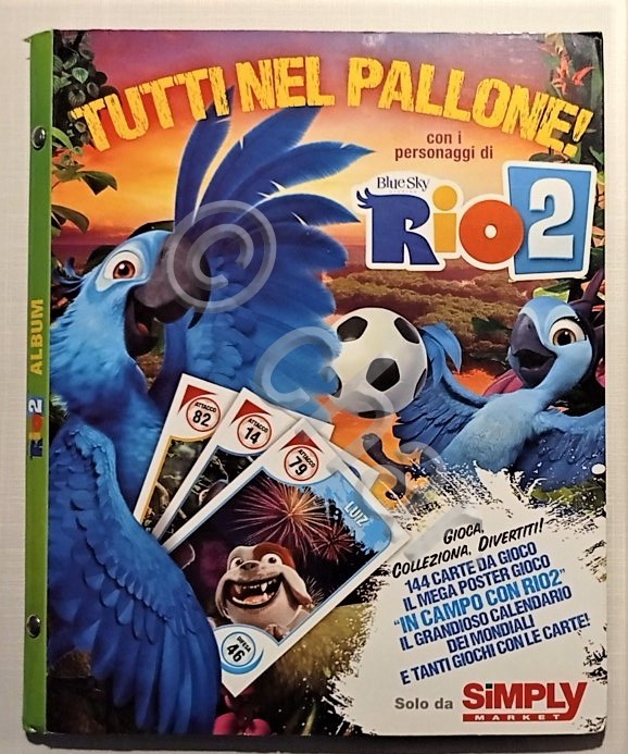 Album Figurine Simply Market - Tutti nel Pallone! - Blue …