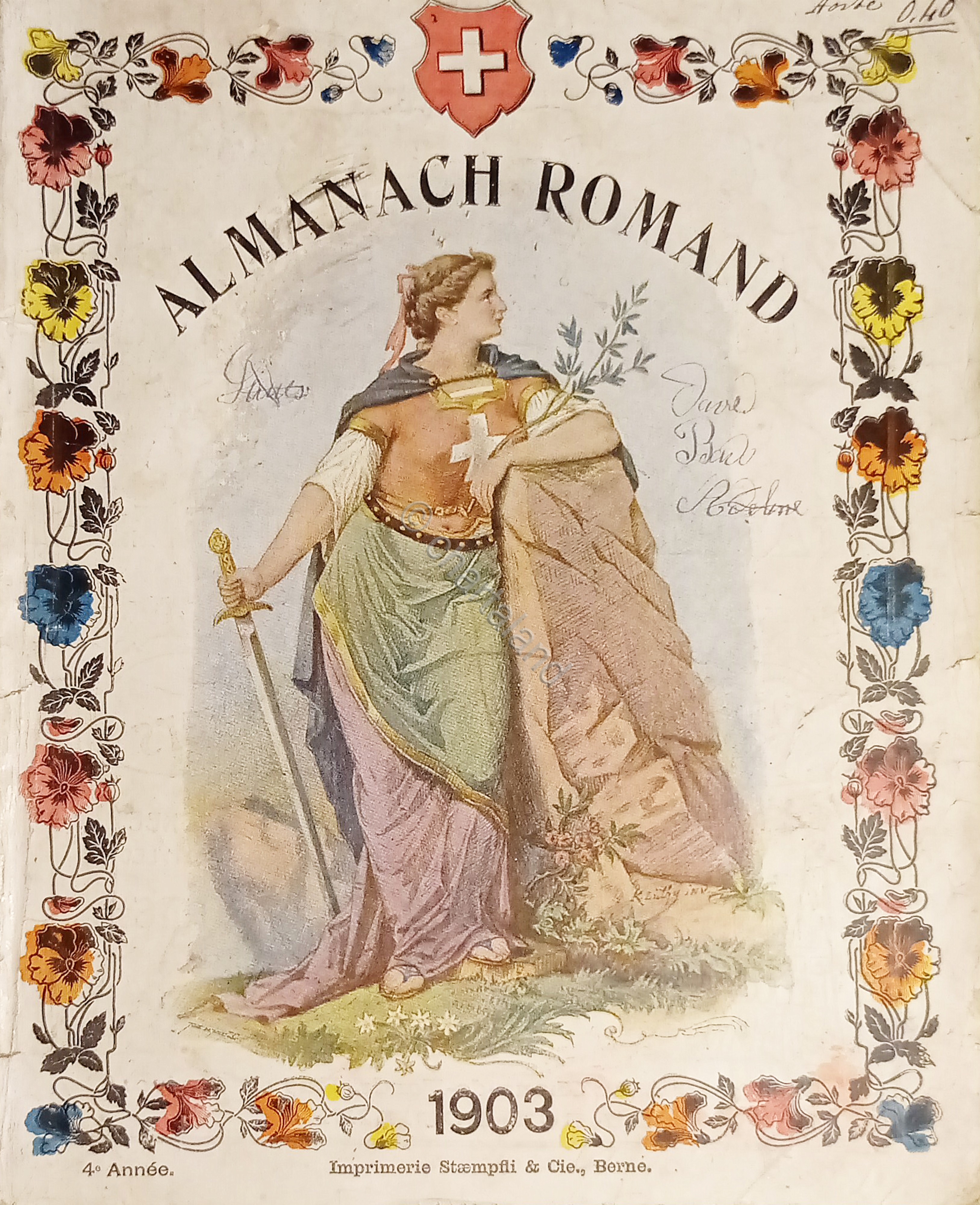 Almanacco - Almanach Romand - 1903