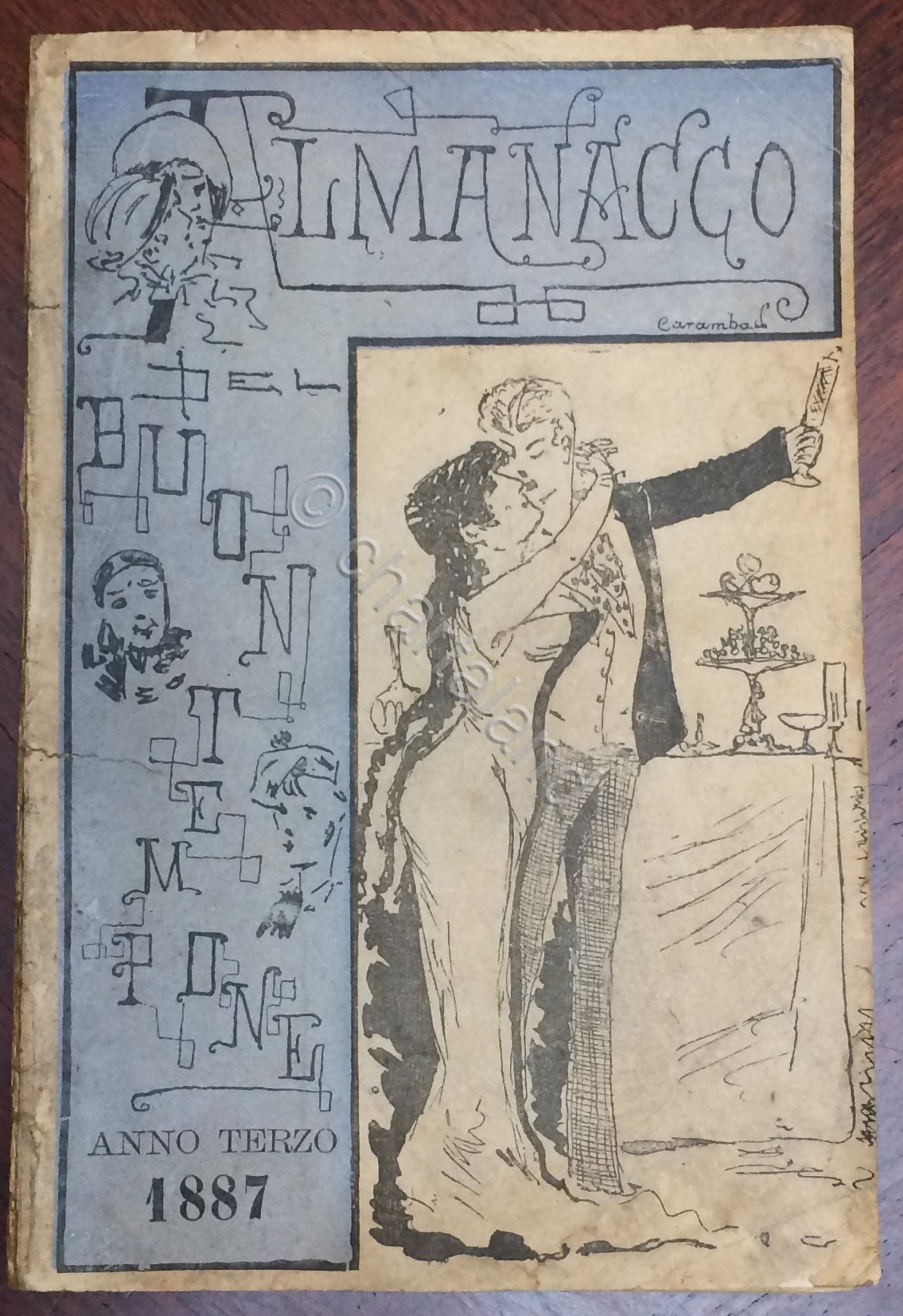 Almanacco del Buontempone - ed. 1887