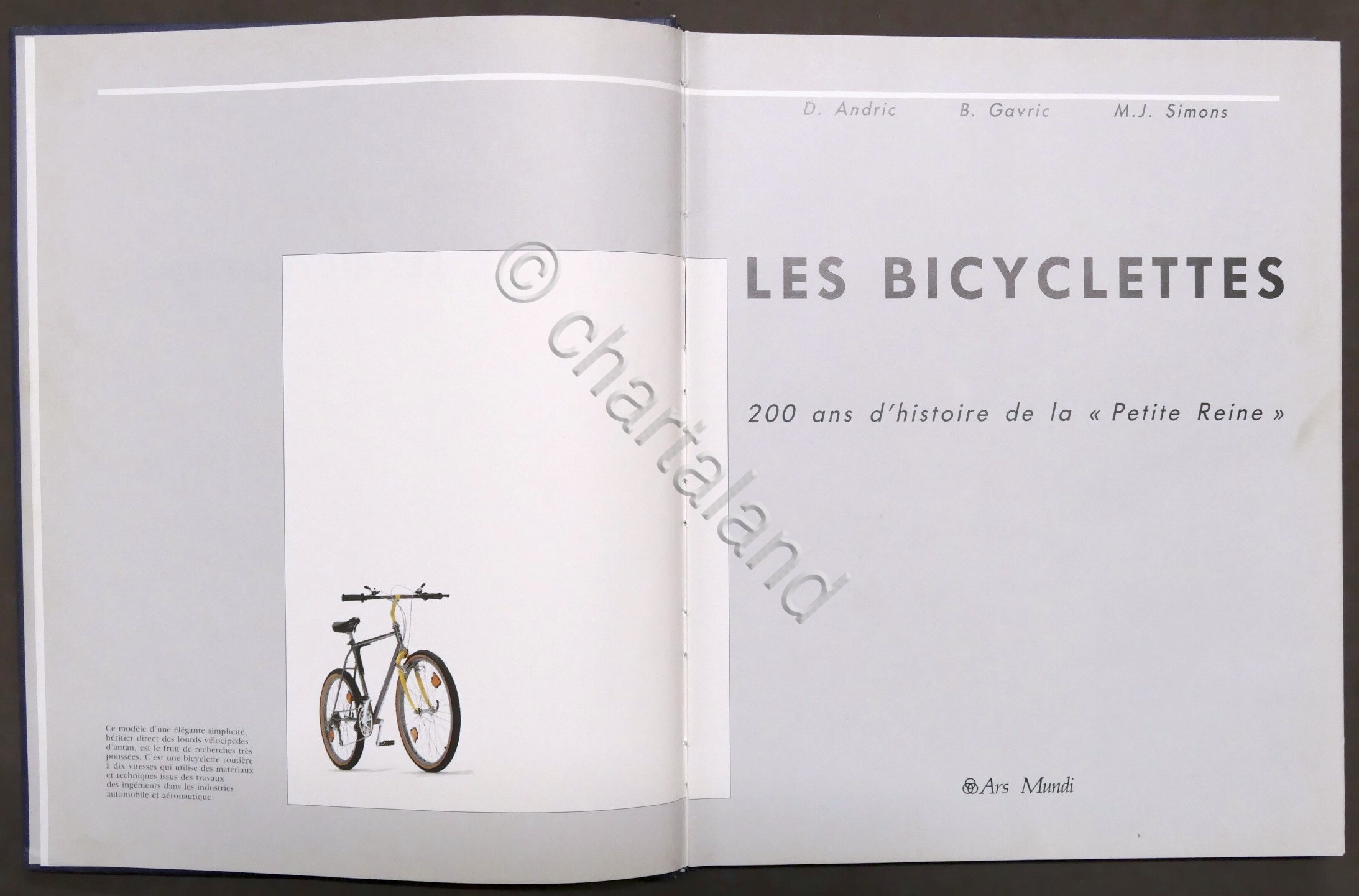 Andric - Les bicyclettes - 200 ans d'histoire de la …