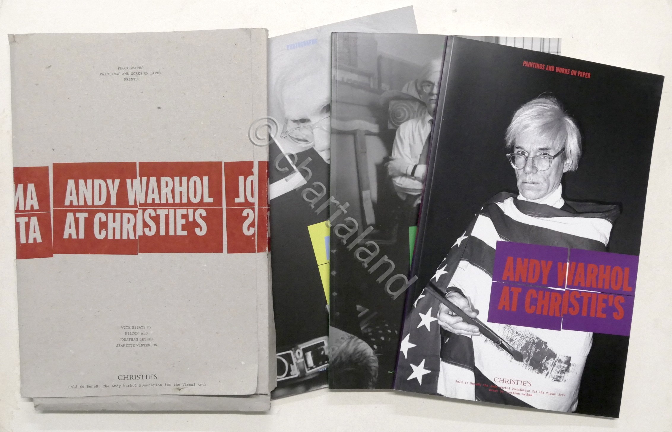 Andy Warhol at Christie's - 3 Cataloghi d'Asta - 2012