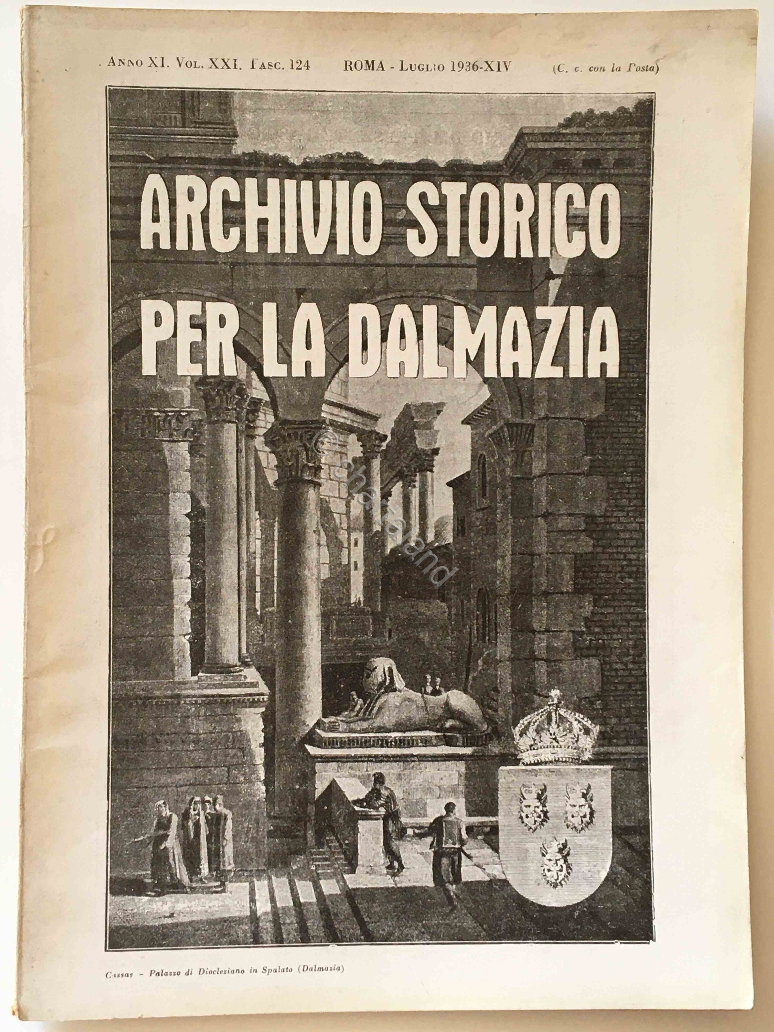 Archivio Storico per la Dalmazia - Mensile - Fascicolo 124 …