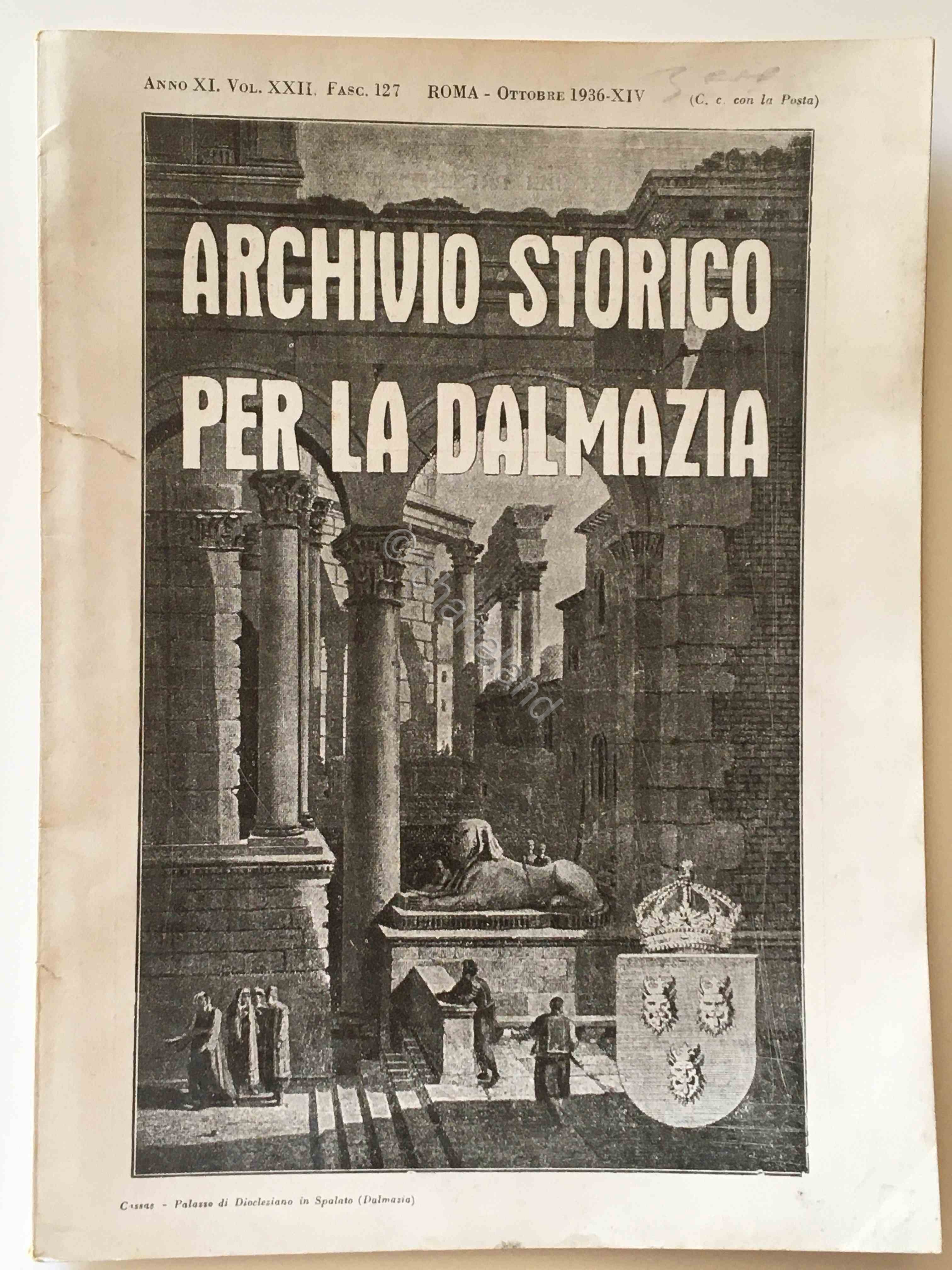 Archivio Storico per la Dalmazia - Mensile - Fascicolo 127 …