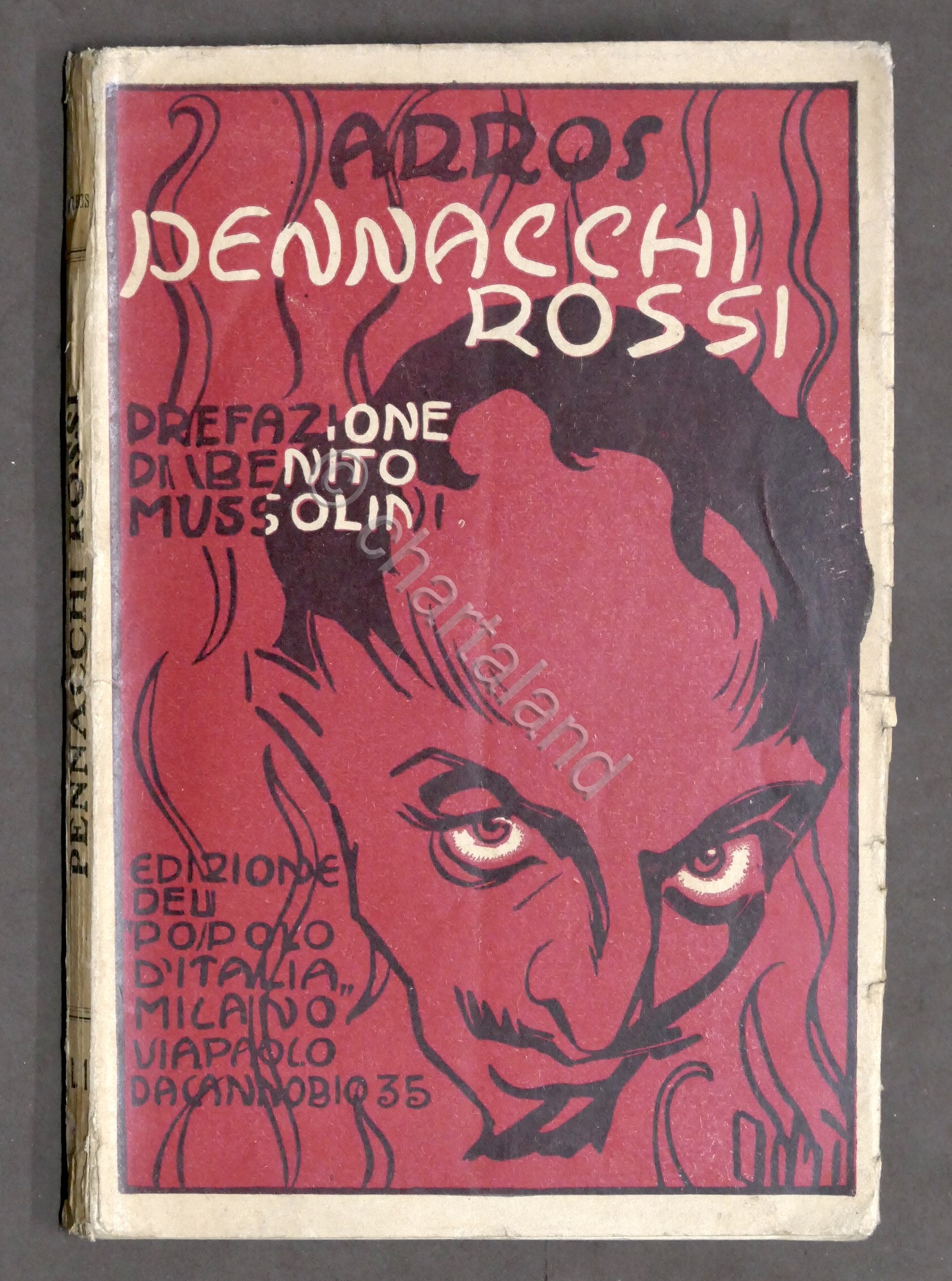 Arros - Pennacchi Rossi - Prefazione di Mussolini - 1^ …