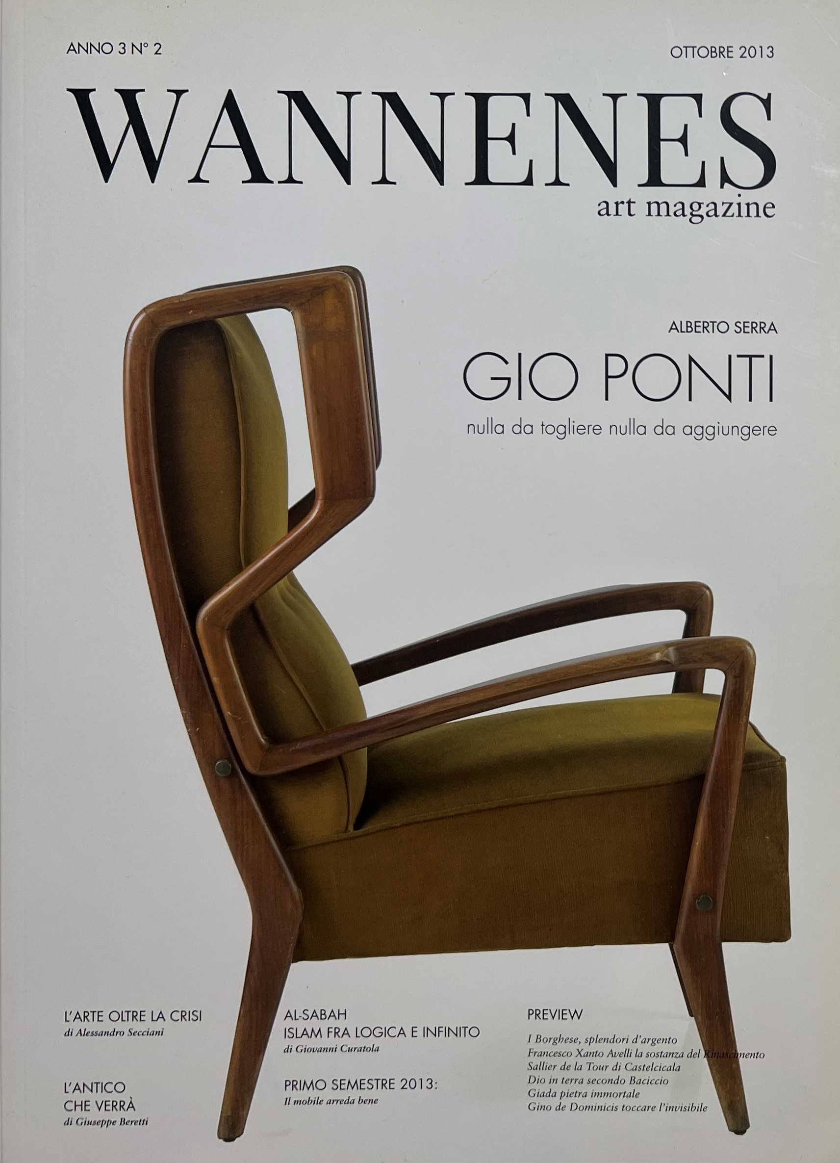 Art Magazine - Wannenes N. 2 - Ottobre 2013 Giò …