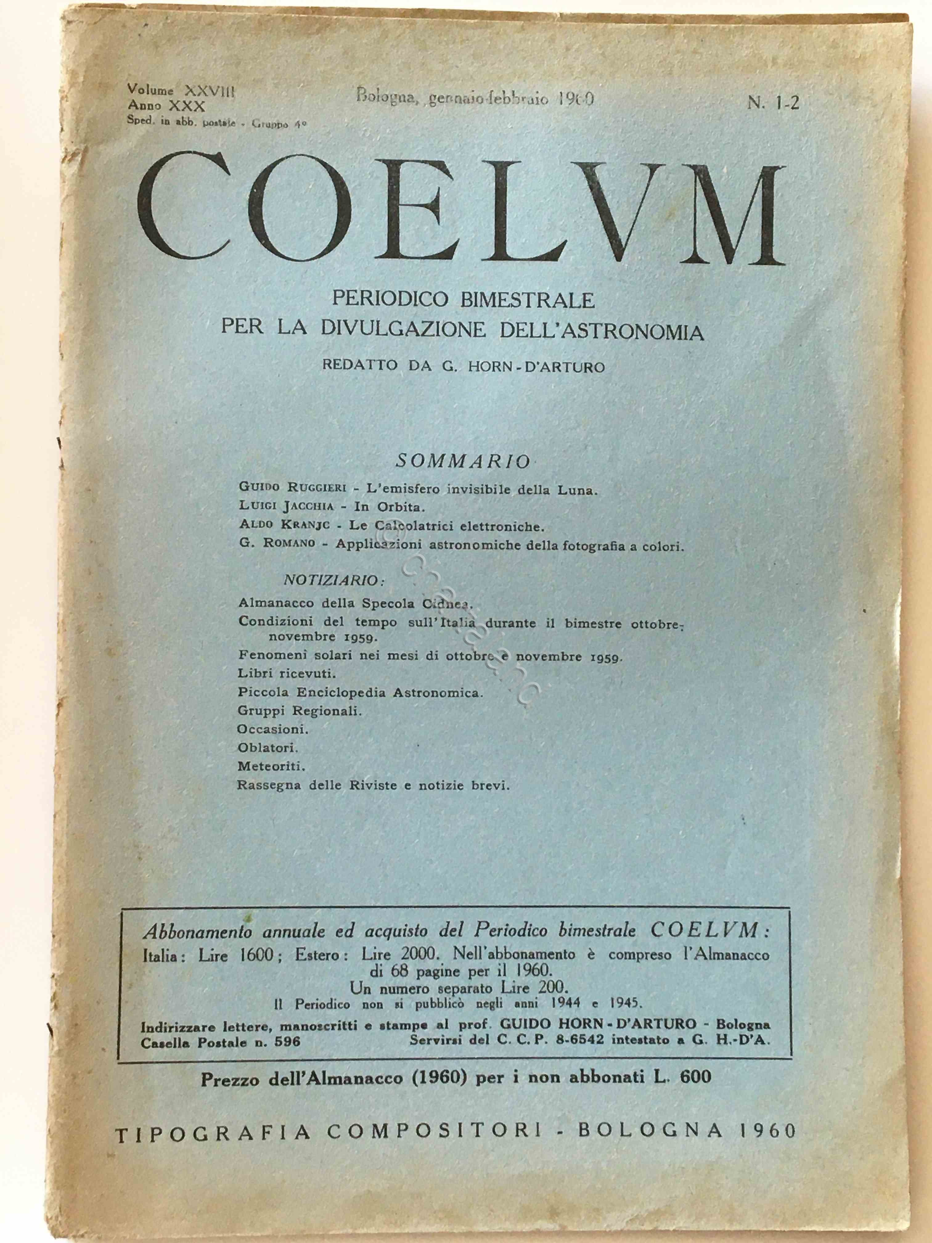 Astronomia - Coelum - Bimestrale per la divulgazione - N. …