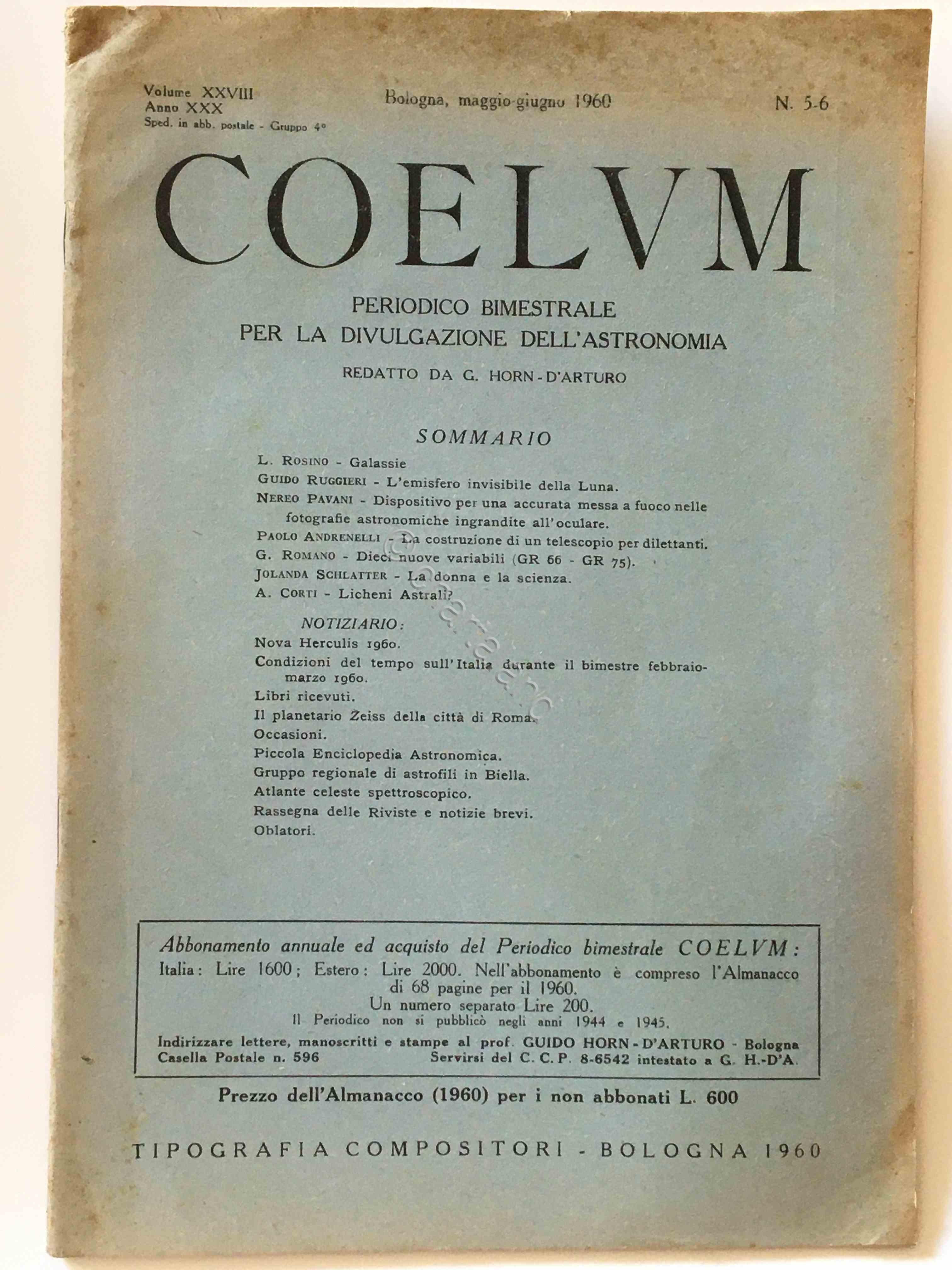 Astronomia - Coelum - Bimestrale per la divulgazione - N. …