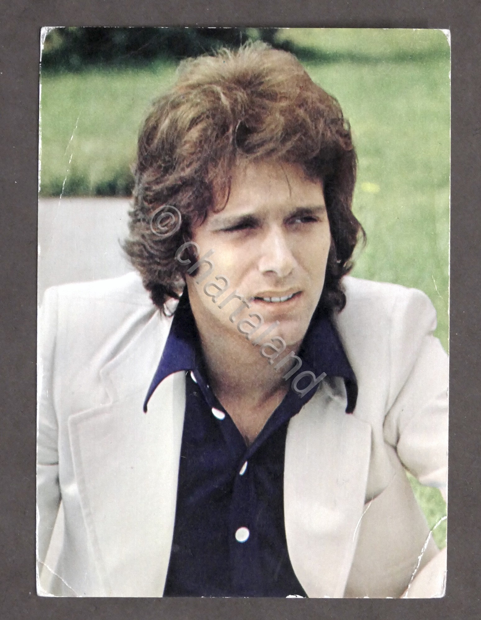 Autografo cantante attore fotoromanzi Franco Dani - anni '70