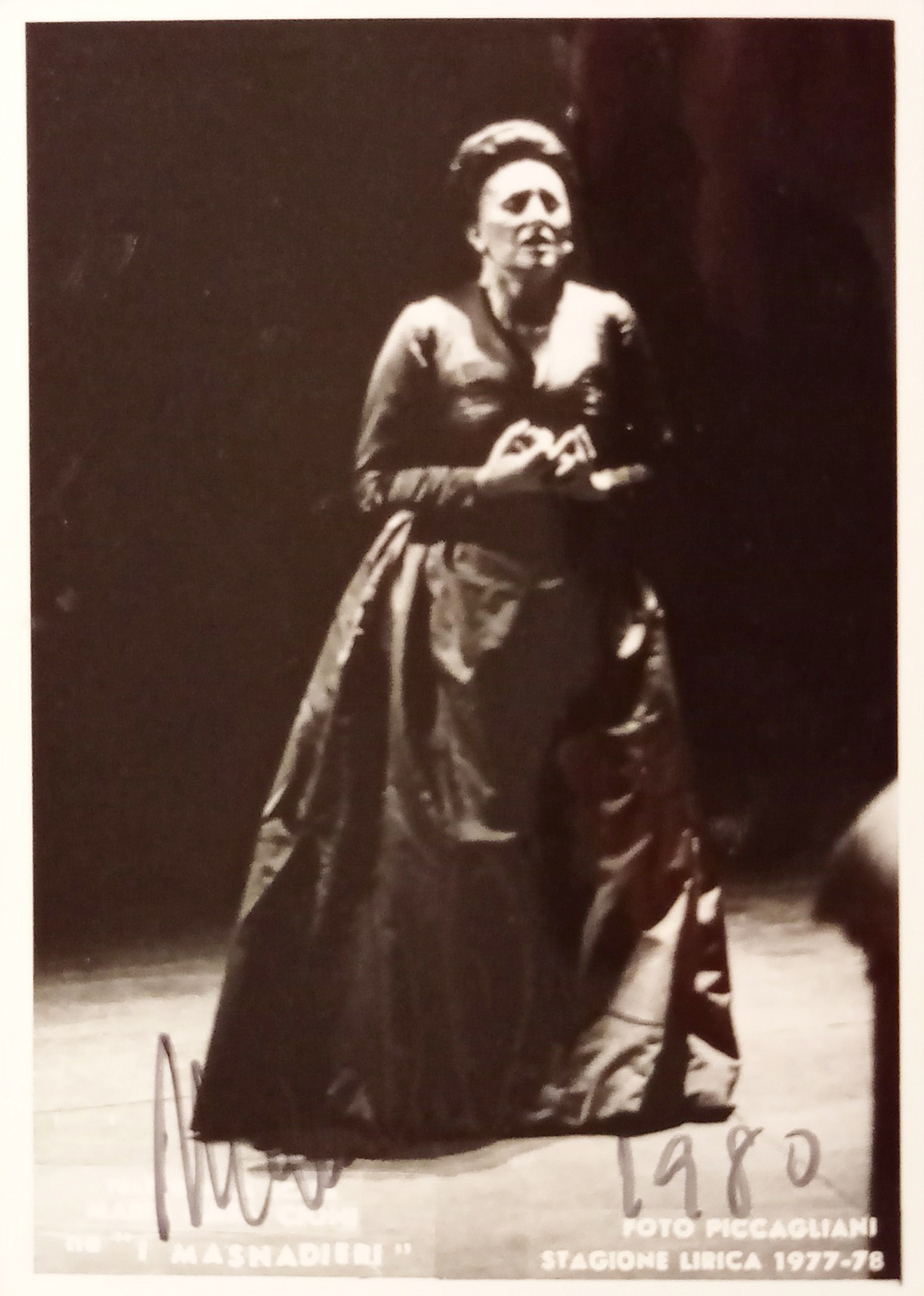 Autografo su Fotografia - Maria Luisa Cioni - Soprano - …