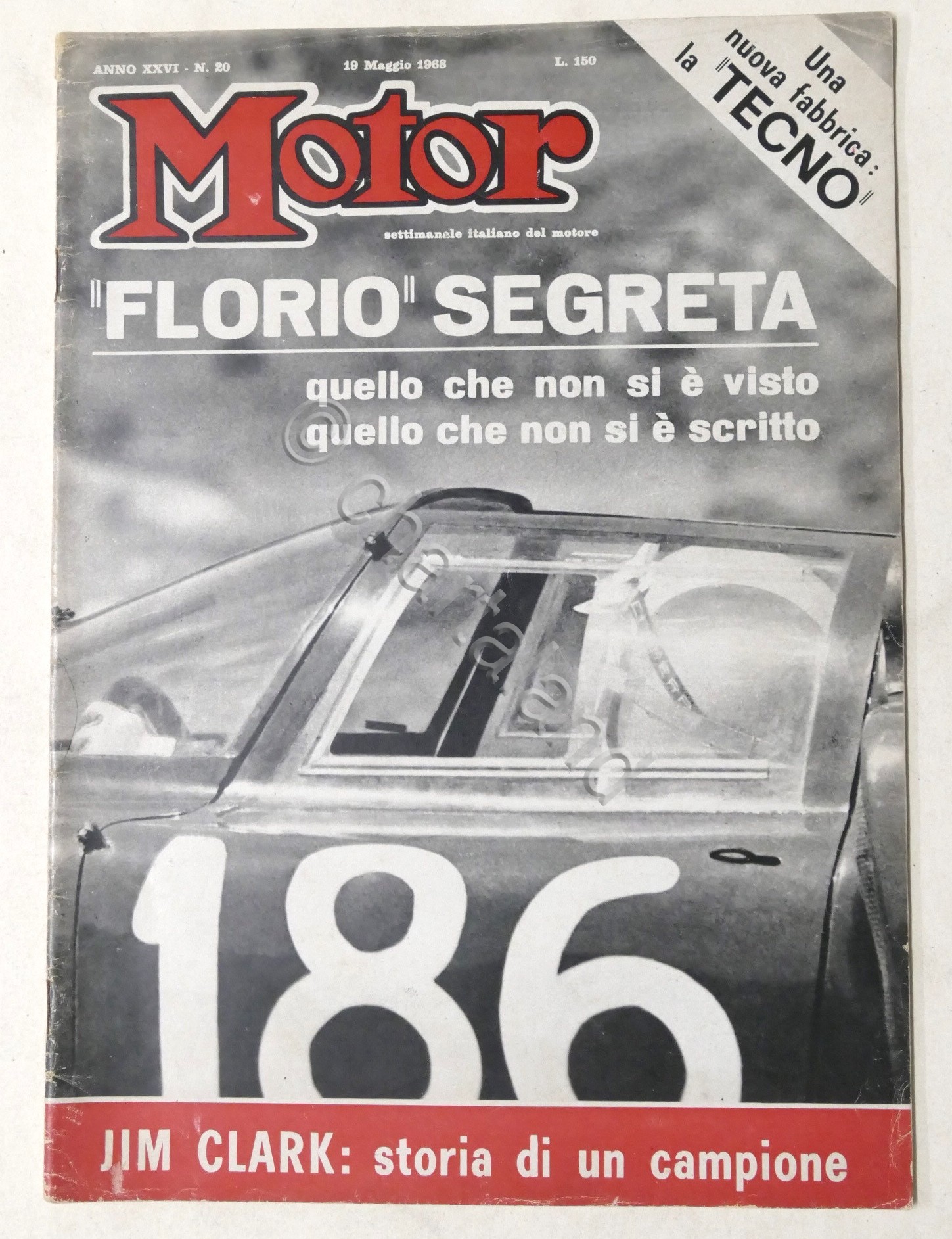 Automobilismo - Rivista Motor - N. 20 - Maggio 1968 …