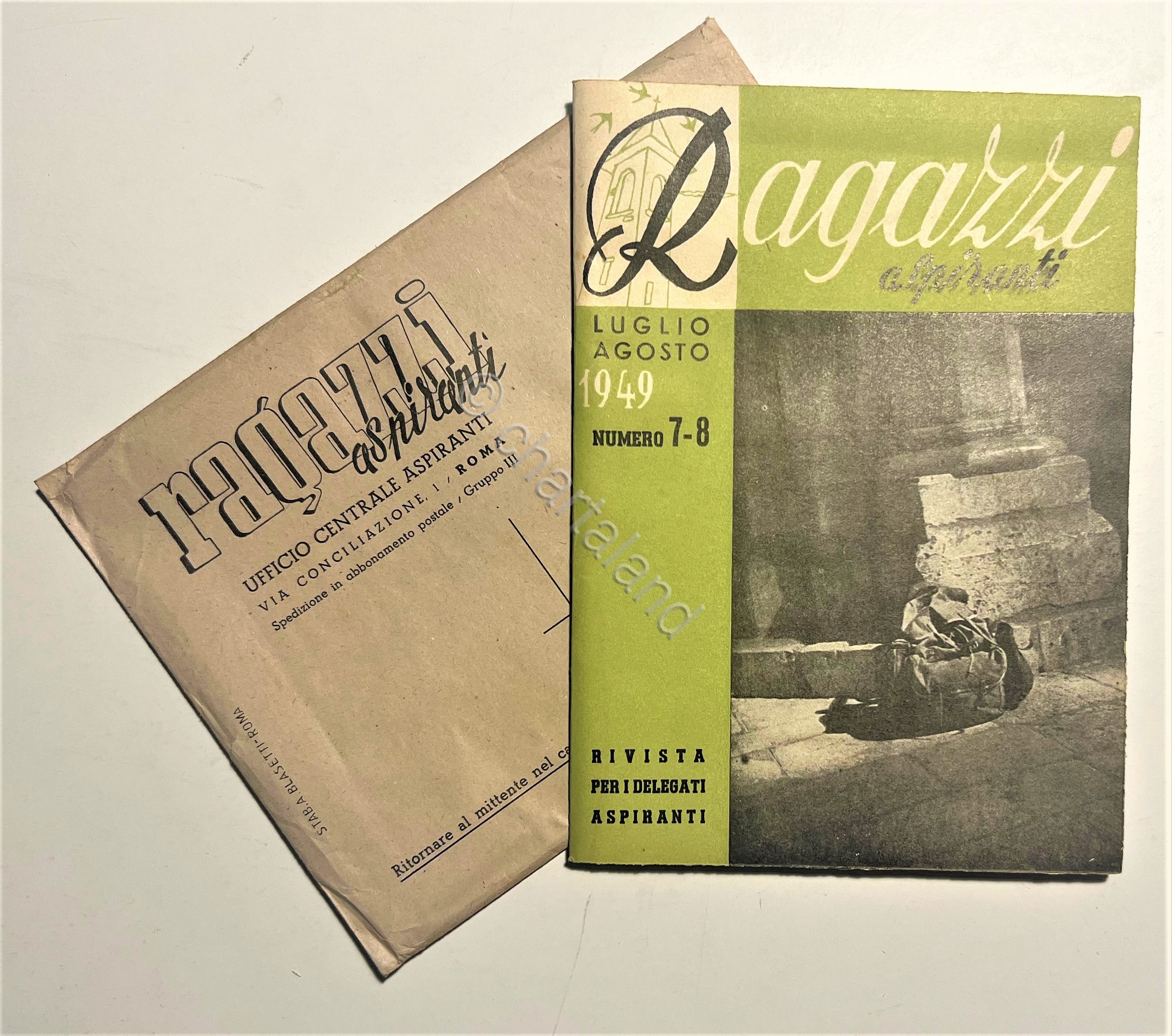 Azione Cattolica Rivista Delegati Aspiranti - Ragazzi aspiranti N. 7/8 …